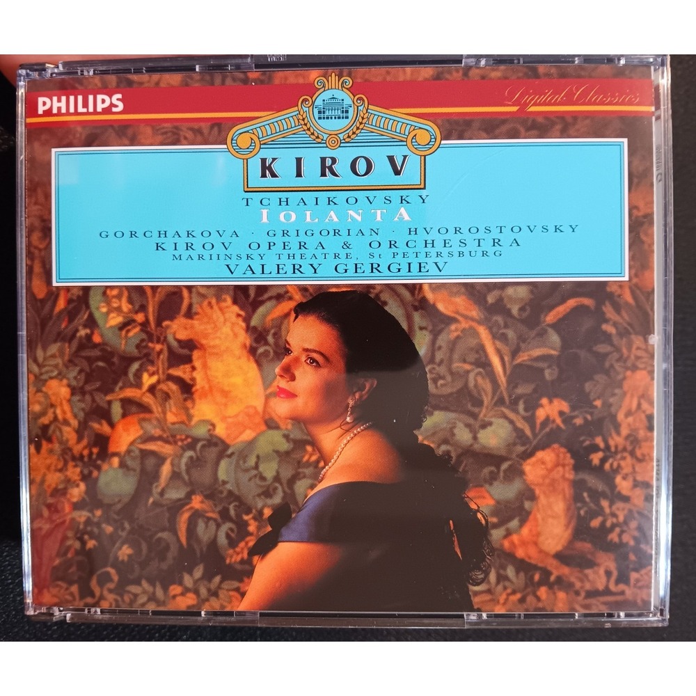 Tchaikovsky Iolanta Valery Gergiev Kirov Opera Philips 2 CD Set 442 796-2 1996